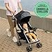 Ingenuity 3Dlite Convenience Stroller, Gray – Lightweight Stroller with Aluminum Frame, Large Seat Area, 4 Position Recline, Extra Large Storage Basket – Infant Stroller for Travel and More