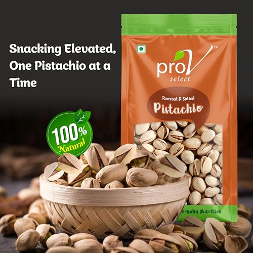 Image of ProV Select California Pistachios | Light Roasted & Salted | Rich in Protein, Fiber & Antioxidants | Premium Healthy Nut Snack | 400g