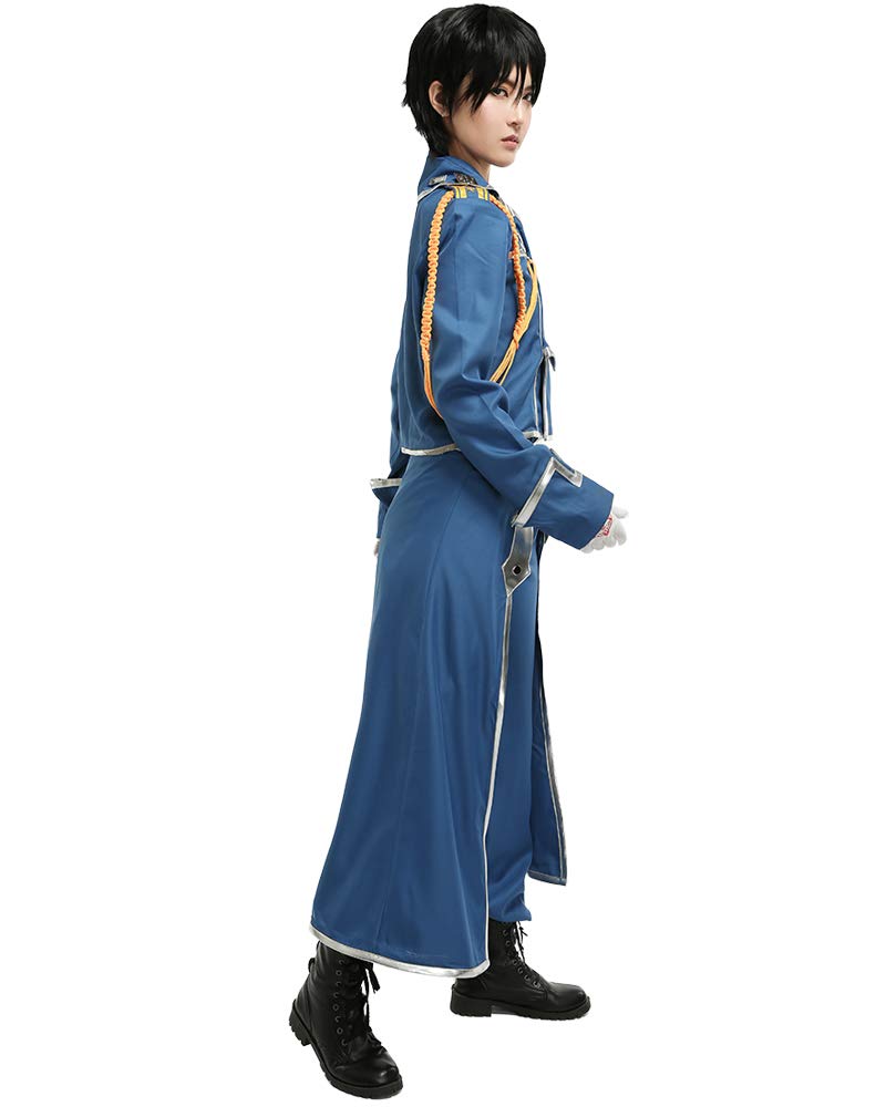 Amazon.co.jp: Miccostumes 男性 大人 コスチューム アニメ 軍人 大佐