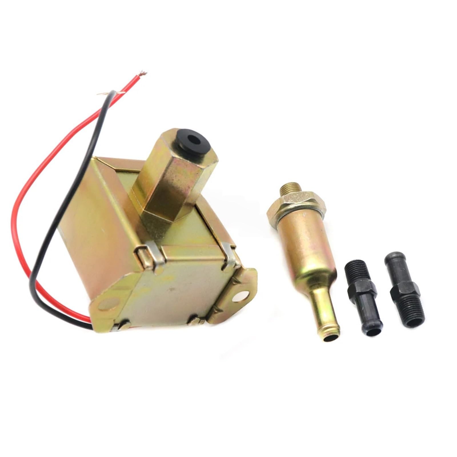 Awtomatyczna pompa paliwa 12V Diesel Benzyna Facet Red Top Square Elektryczna pompa paliwa 40104 40106 40107 P502 Do samochodów osobowych i dostawczych z gaźnikiem