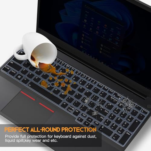 Protector de teclado para Lenovo ThinkPad E16/T16/P16/L15 16" miniatura 6