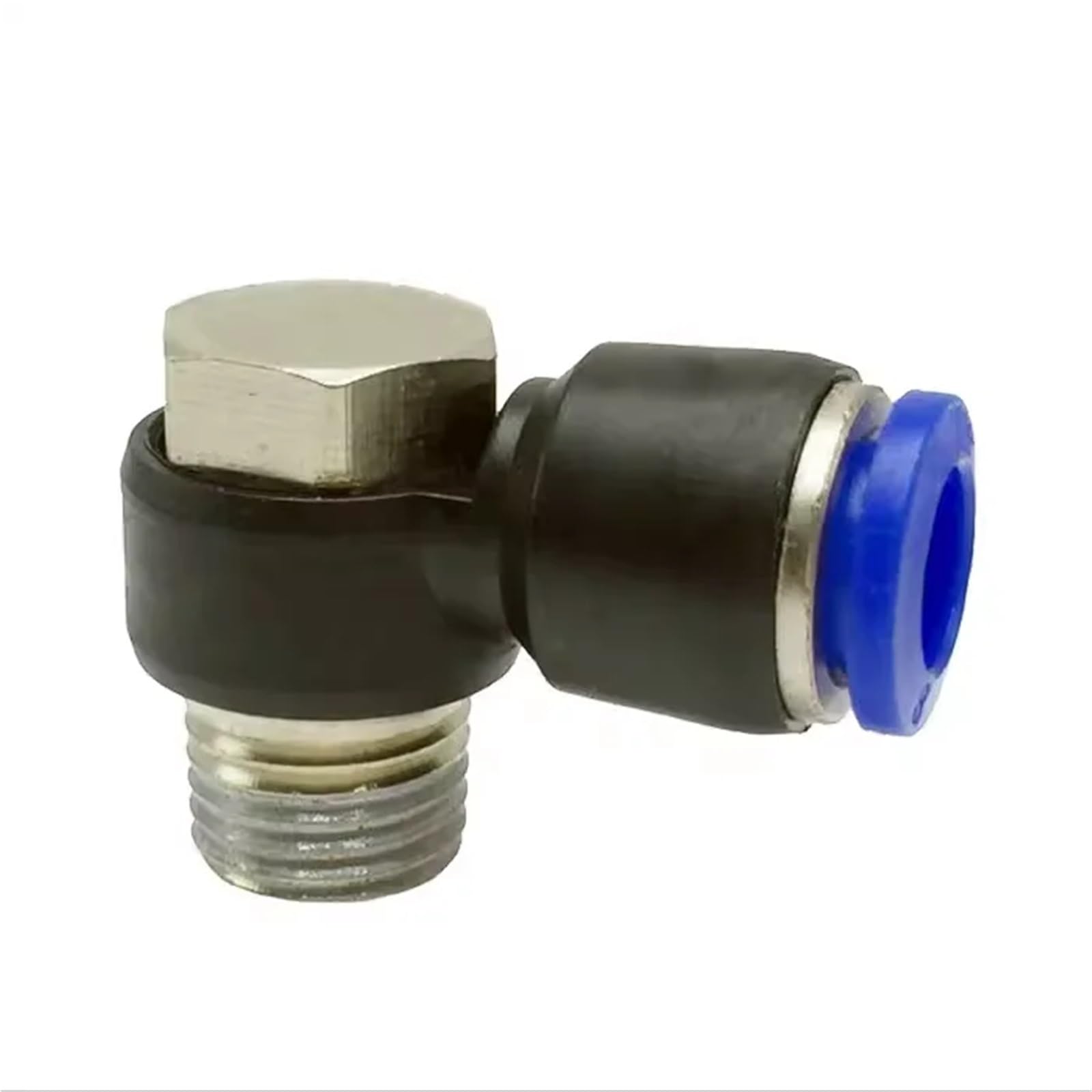 1PC tè Gomito Ottone 1/8-1/2" BSPT F/M Pneumatico(6 M5 PH)