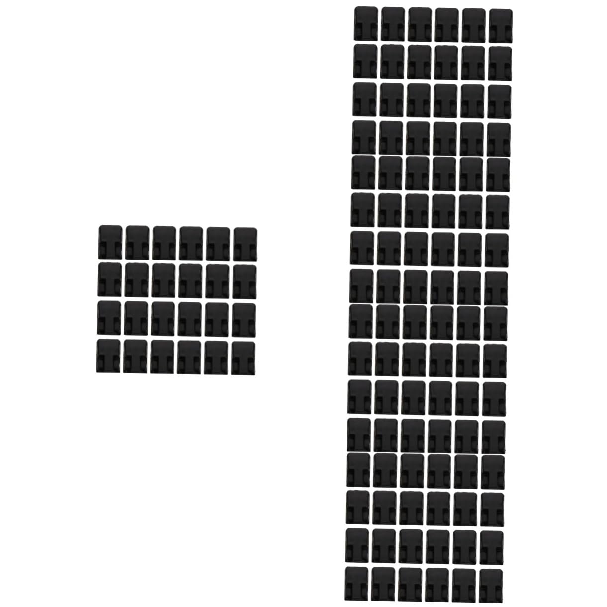Ipetboom 5sets Plastic Ring Buckle Jewelry Rings Display Rack Finger Ring Organizer Ring Display Stand Ring Display Racks for Shop Display Shelf Finger Ring Storage Rack Ring Holder 35pcs*5