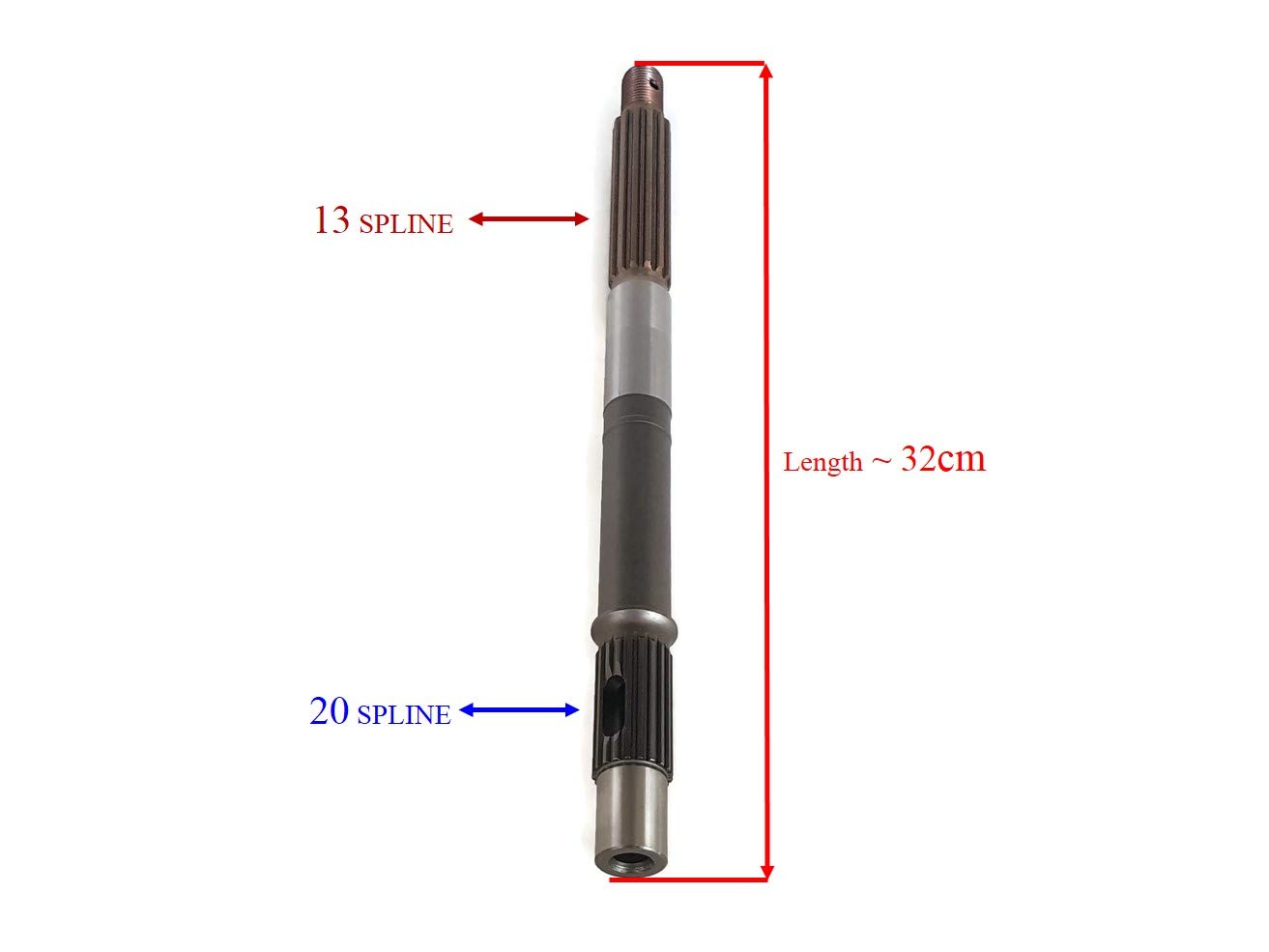 Eje de hélice del motor del barco Prop 63D-45611-00 Para Yamaha Outboard F FT 40HP - 60HP 2/4 tiempo Motor Barco