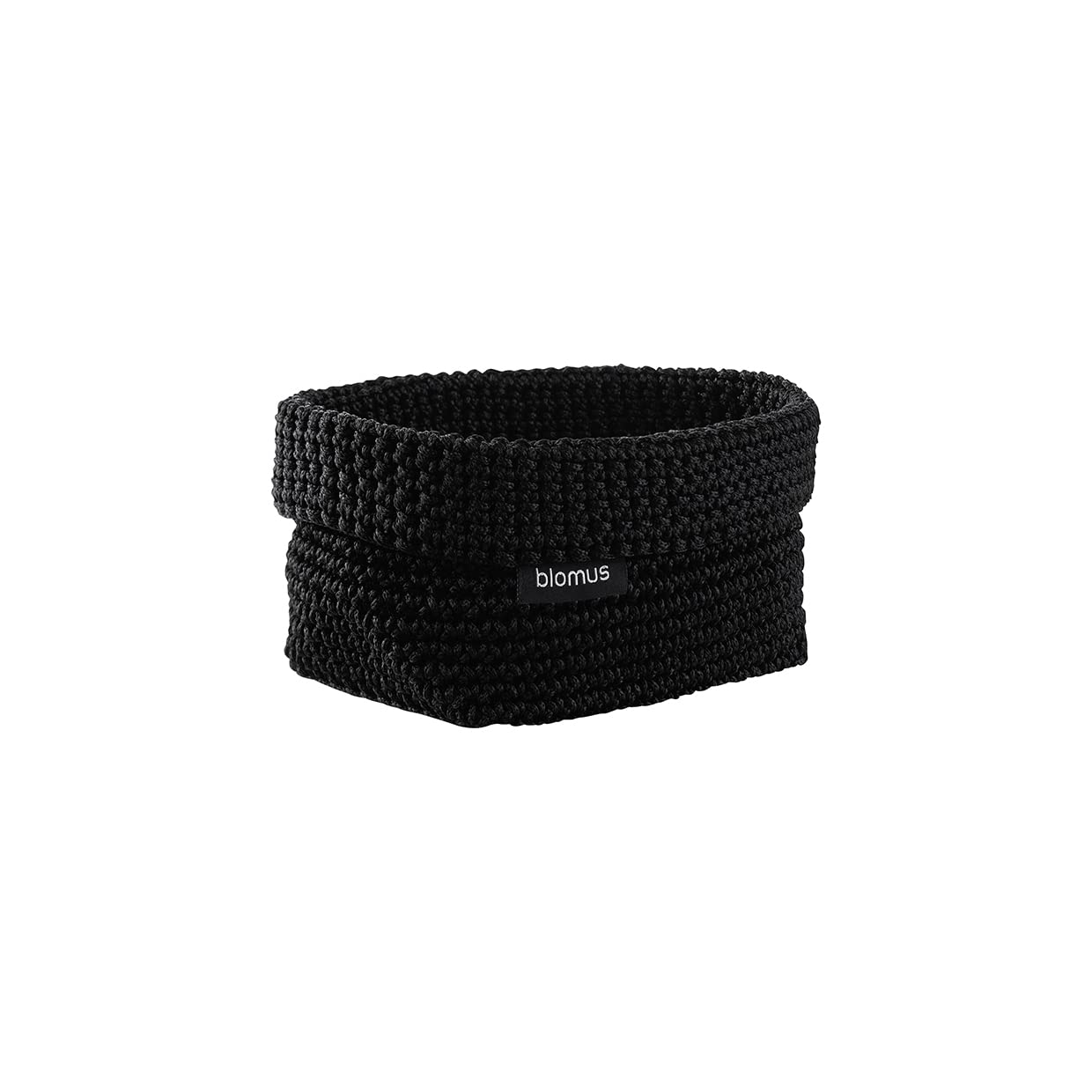 blomus | Aufbewahrungskorb | Tela | Kunstfaser Black | M | 15x10x9cm | Indoor |