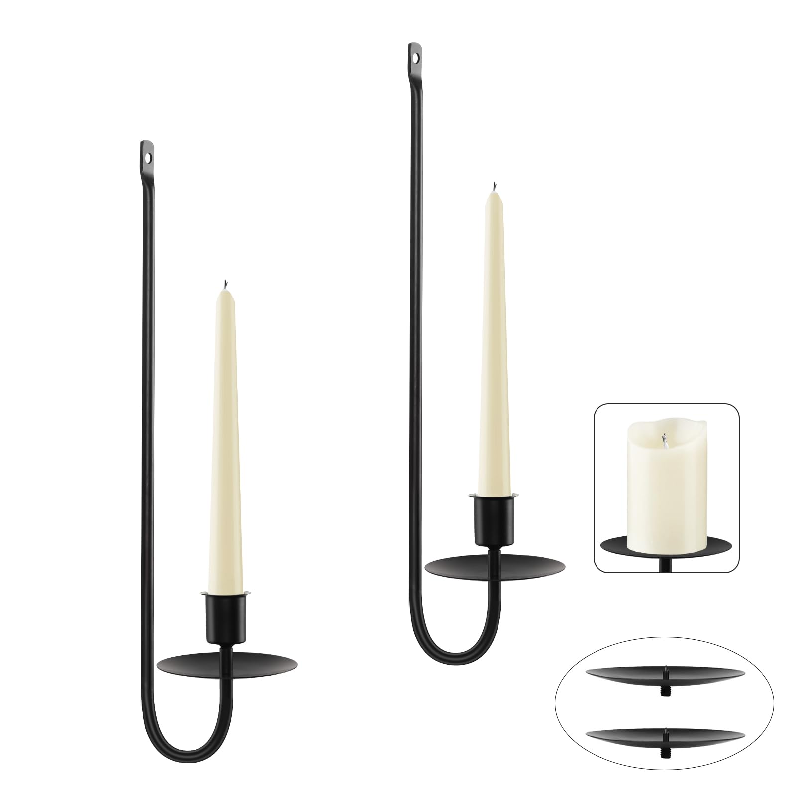 Vintage Green Metal Rose Candlesconce, Candlestick Holder, Vintage Candlestick Holder, Green