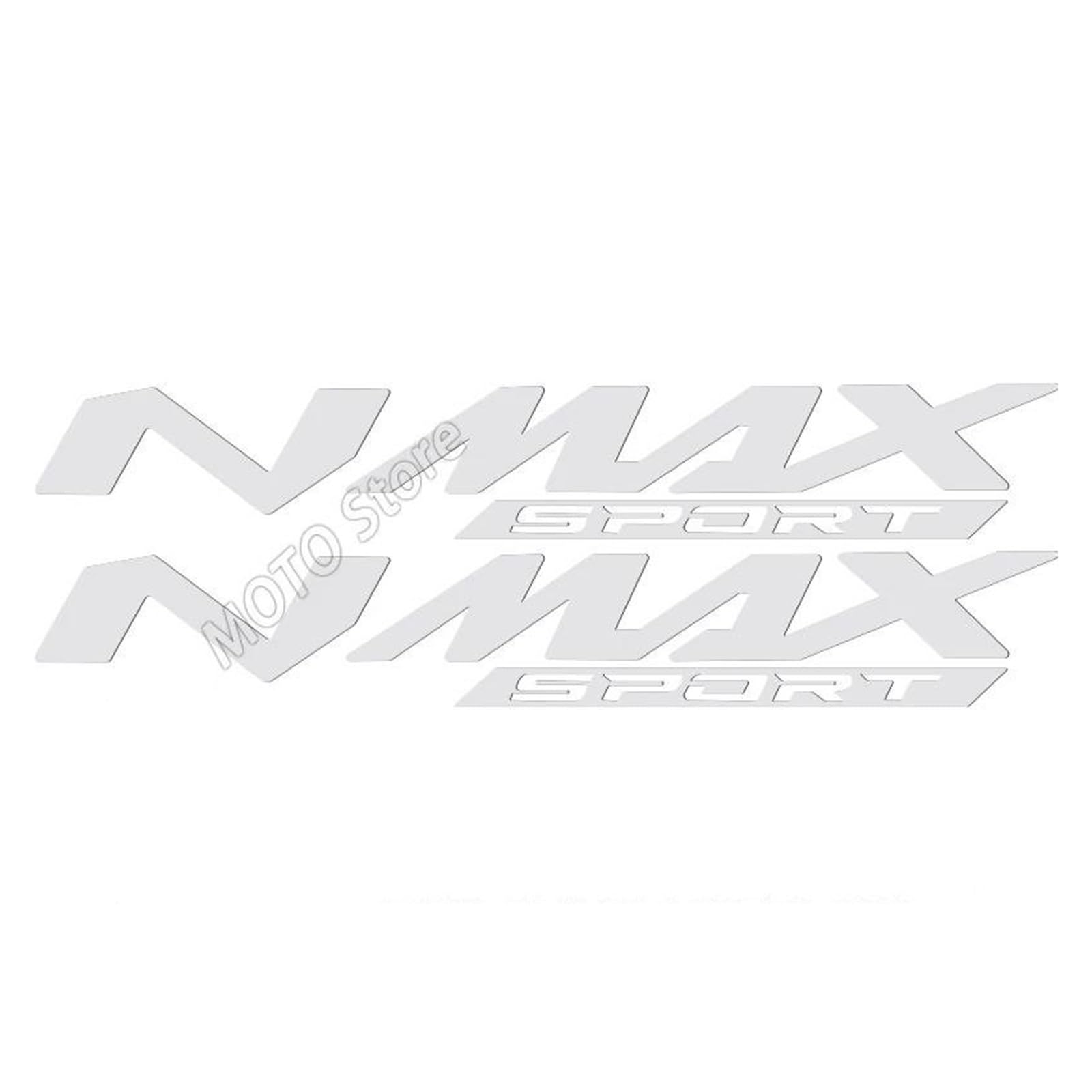 for NMAX 155 V2 ABS Nmax 160 150 125 Scooter Stickers NMAX Front Stripe Fairing Decals Waterproof Accessories