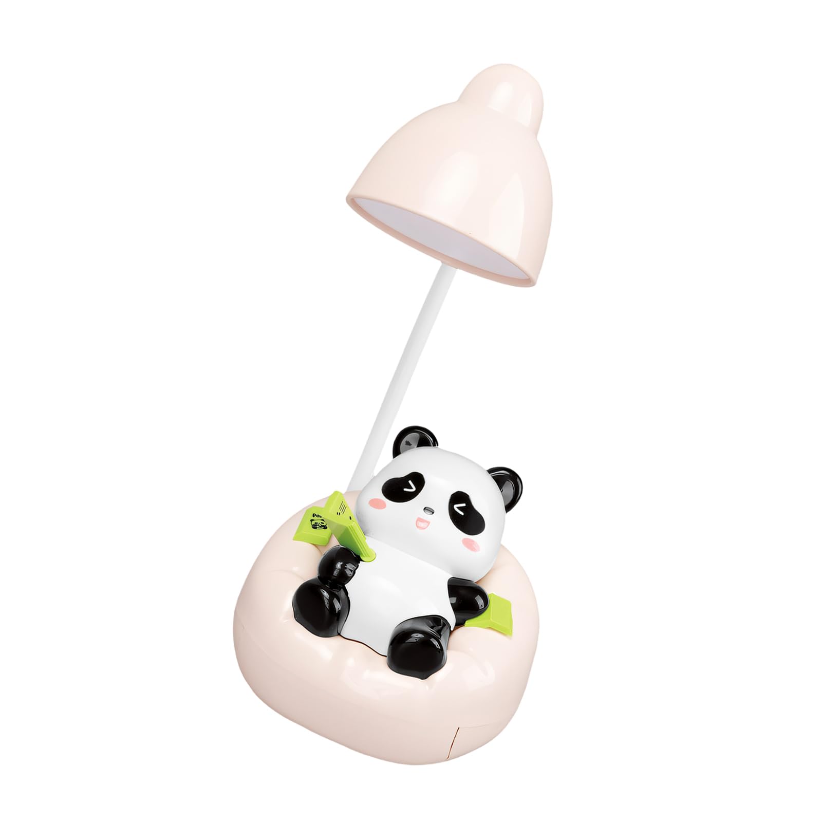 Jazuaiao Animal Themed Reading Light with 3 Stage Brightness Control and Portable USB Power Supply for Kids Study Area Kids Reading Lamp