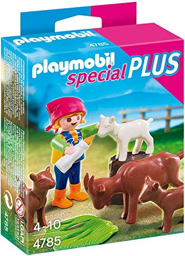 PLAYMOBIL Especiales Plus - Niña con Cabras, playset (4785)