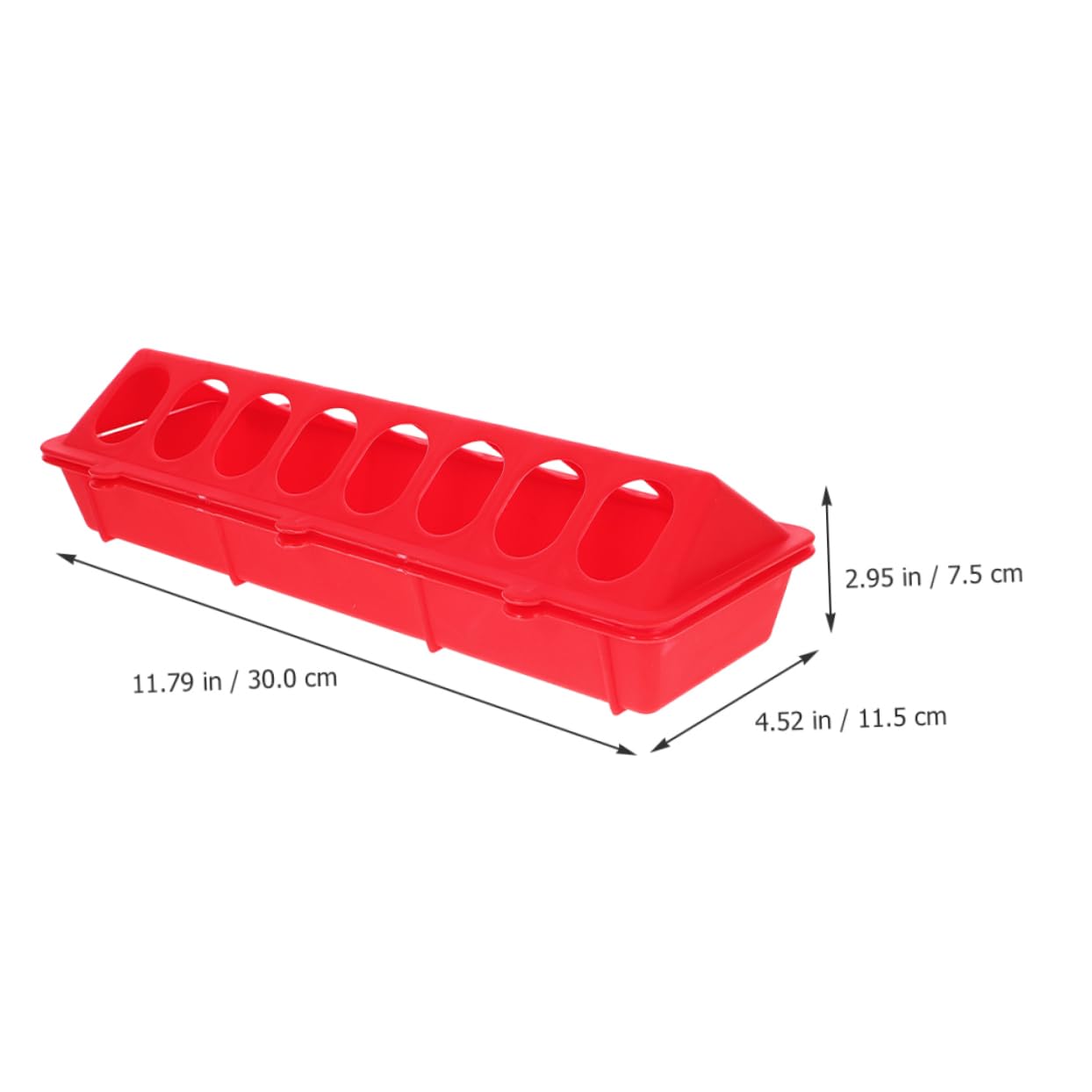 POPETPOP 5 Ensembles Mangeoire Pour Perroquets Distributeur De Pour Oiseaux Distributeur Oiseaux Animal De Compagnie Éleveuse Mangeoires Pour Volaille Plastique 2 Pièces * 5