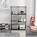 SIMPDIY estanteria Modular Malla Almacenamiento, librería Armario 6 Cubos, estanterias metalicas almacenaje...
