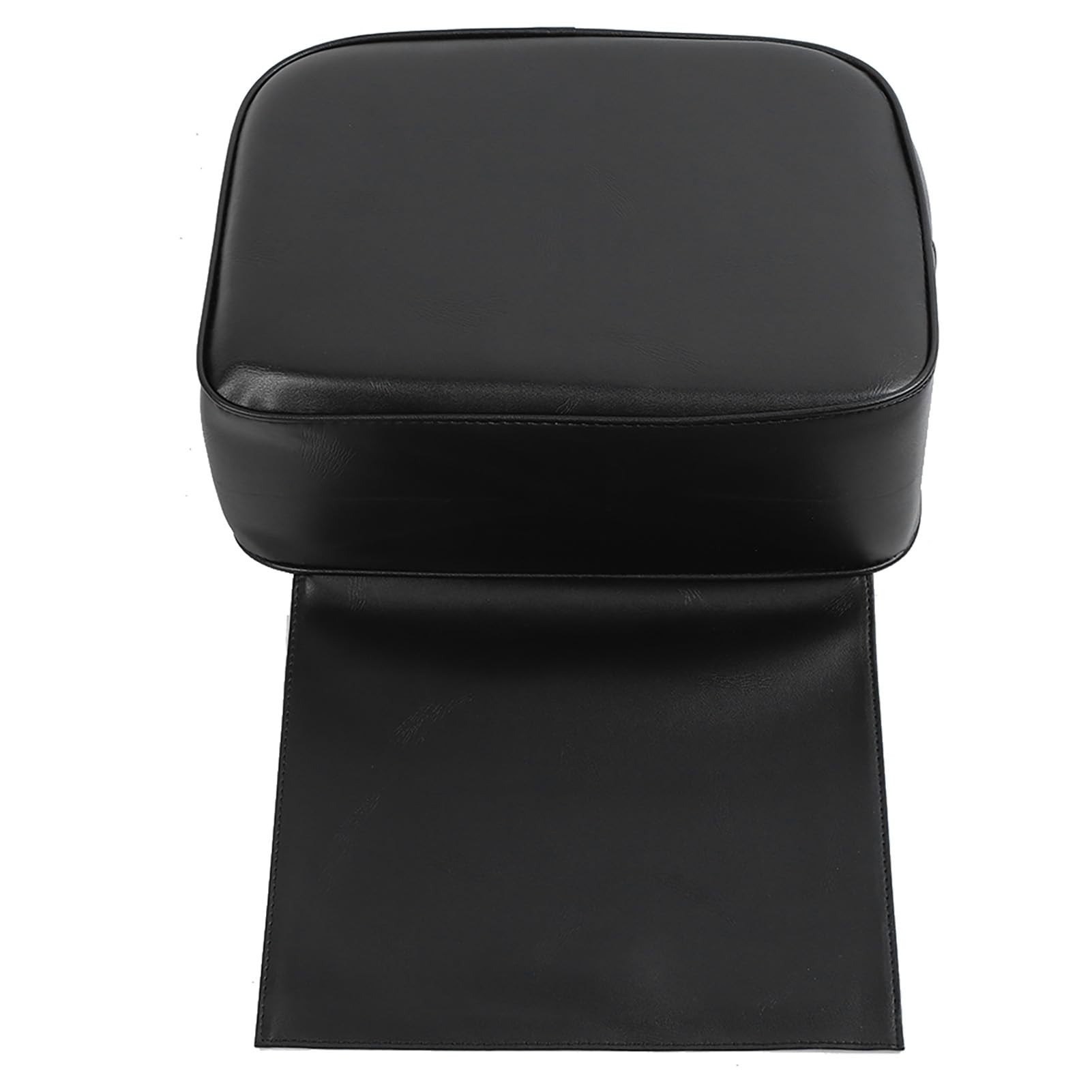 Cojín Elevador para Silla de Peluquero, Cojín Profesional para Cortar el Cabello para Niños, Respetuoso con la Piel, Engrosado para Centro de SPA(Negro)