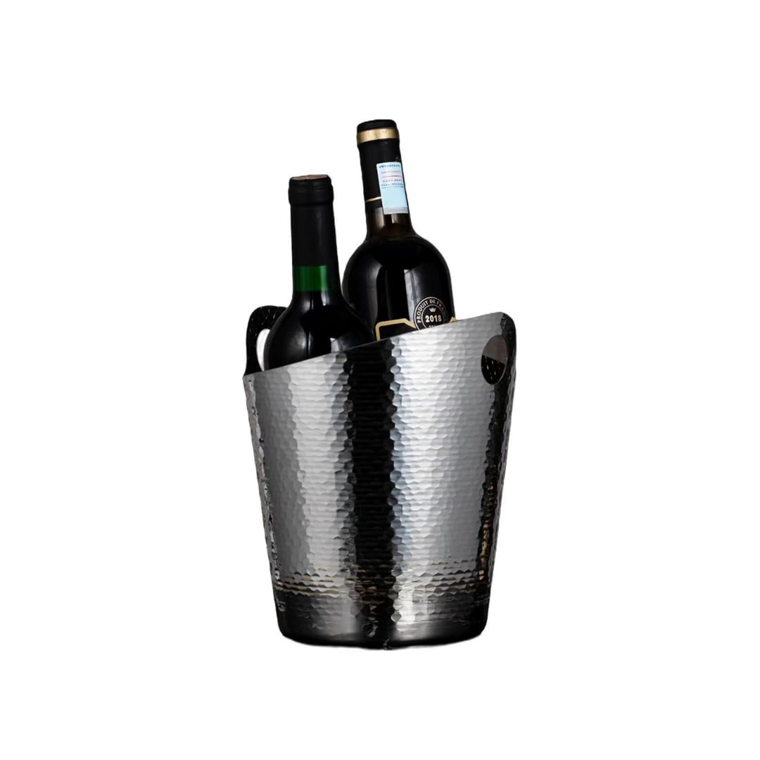 Cubitera, Cubo de Hielo en Bloque for Uso Comercial con Aislamiento térmico y térmico de Dos Capas for KTV, champán, Vino Tinto, Cerveza, Hielo en Grano