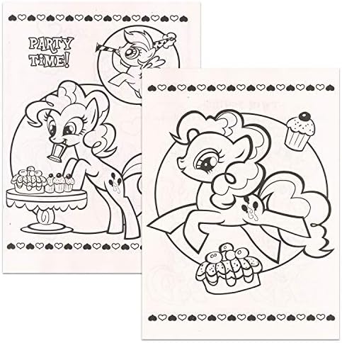 My Little Pony Coloring Book Super Set With Stickers 4 Mlp Books Over 375 Pages And 75 My Little Pony Stickers Total Featuring Rainbow Dash Fluttershy Pinkie Pie And More Amazon Com Au Toys Games