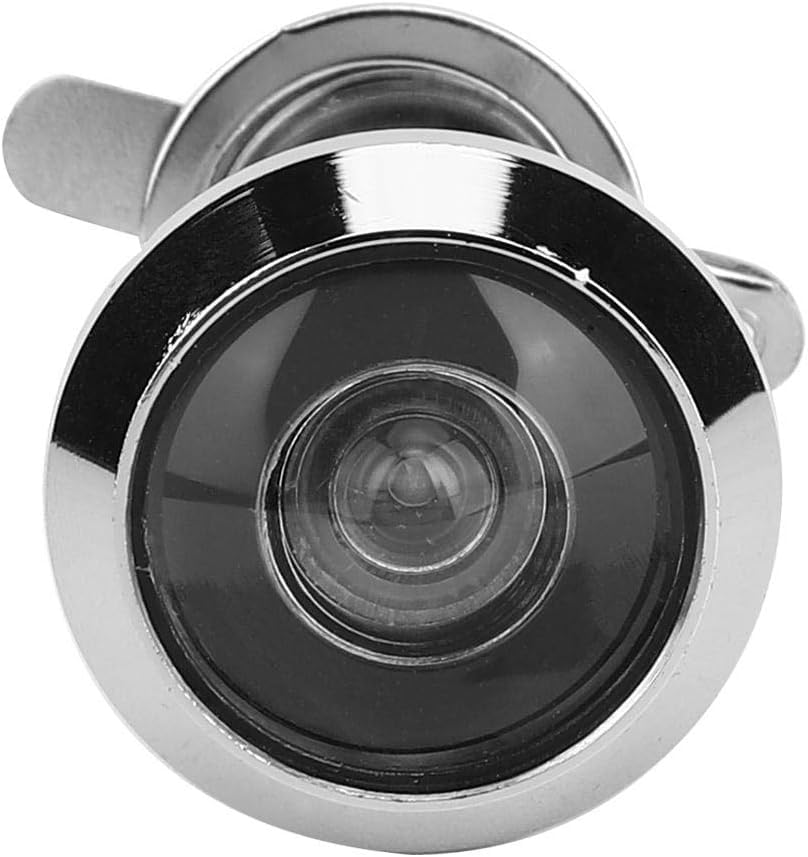 Amazon | アルミ合金製220°広角ドアスコープ 扉厚35-60mm対応、カバー