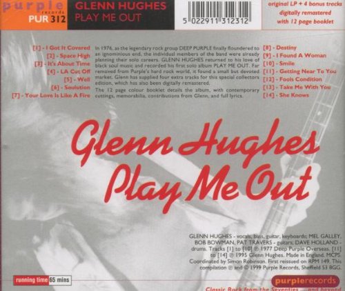 Amazon.co.jp: Play Me Out : Hughes Glenn: ミュージック