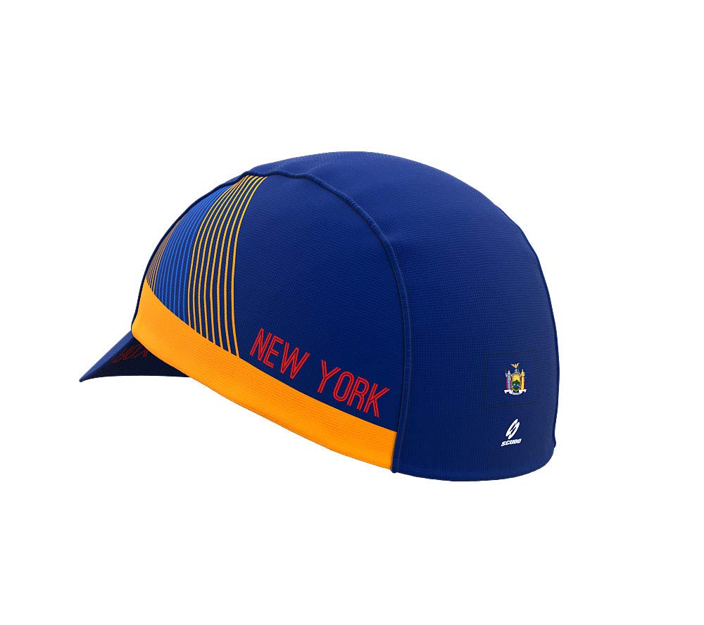 New York Bike Cycling Cap Multicolored