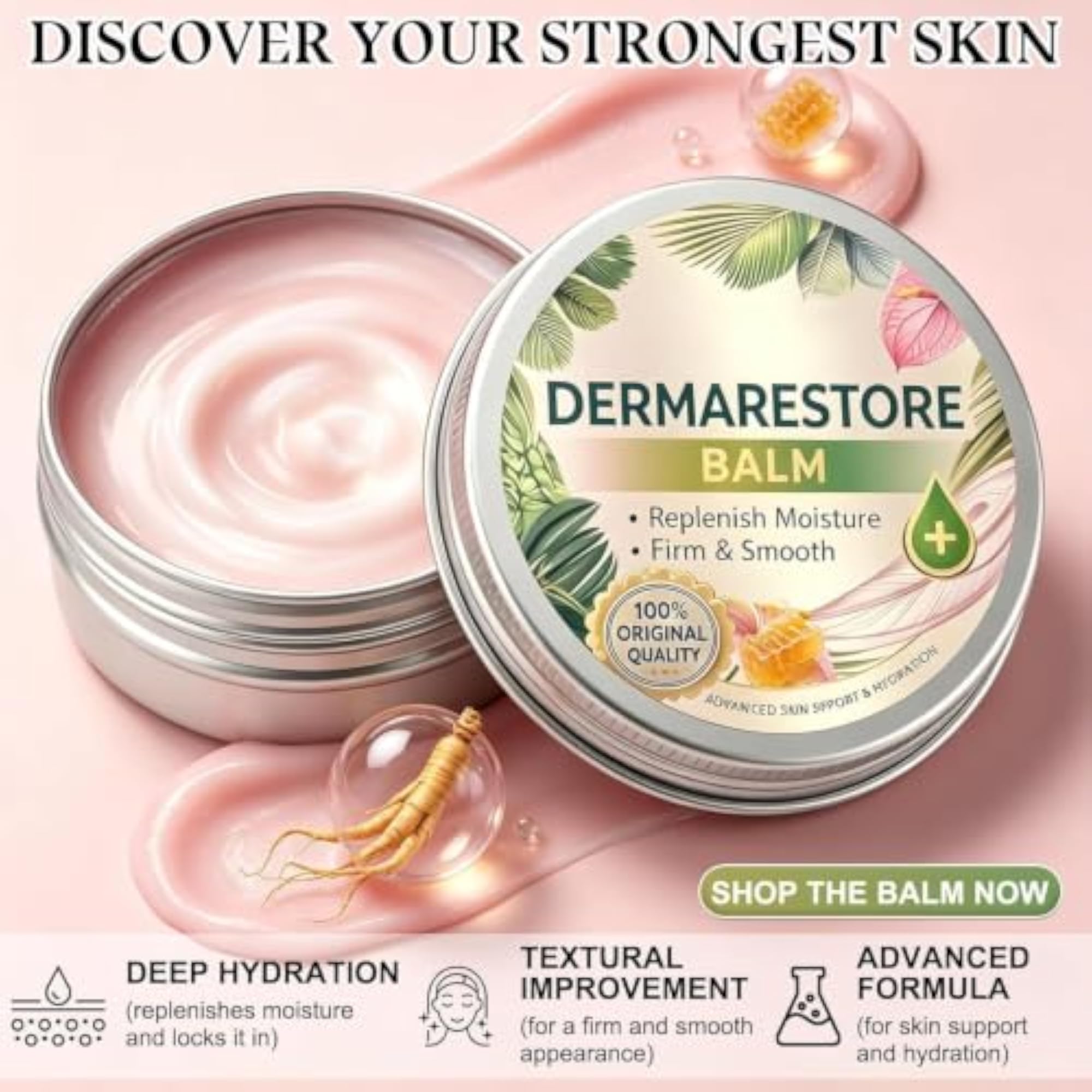 DermaRestore Moisturizing Balm, 200 ml