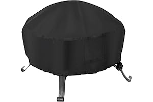 Himal Outdoors Round Fire Pit Cover: Weather-Resistant Protection