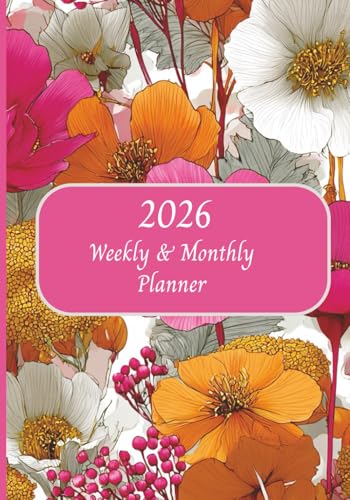 2026 Weekly Monthly Planner: notes | Contacts | Holidays image 2