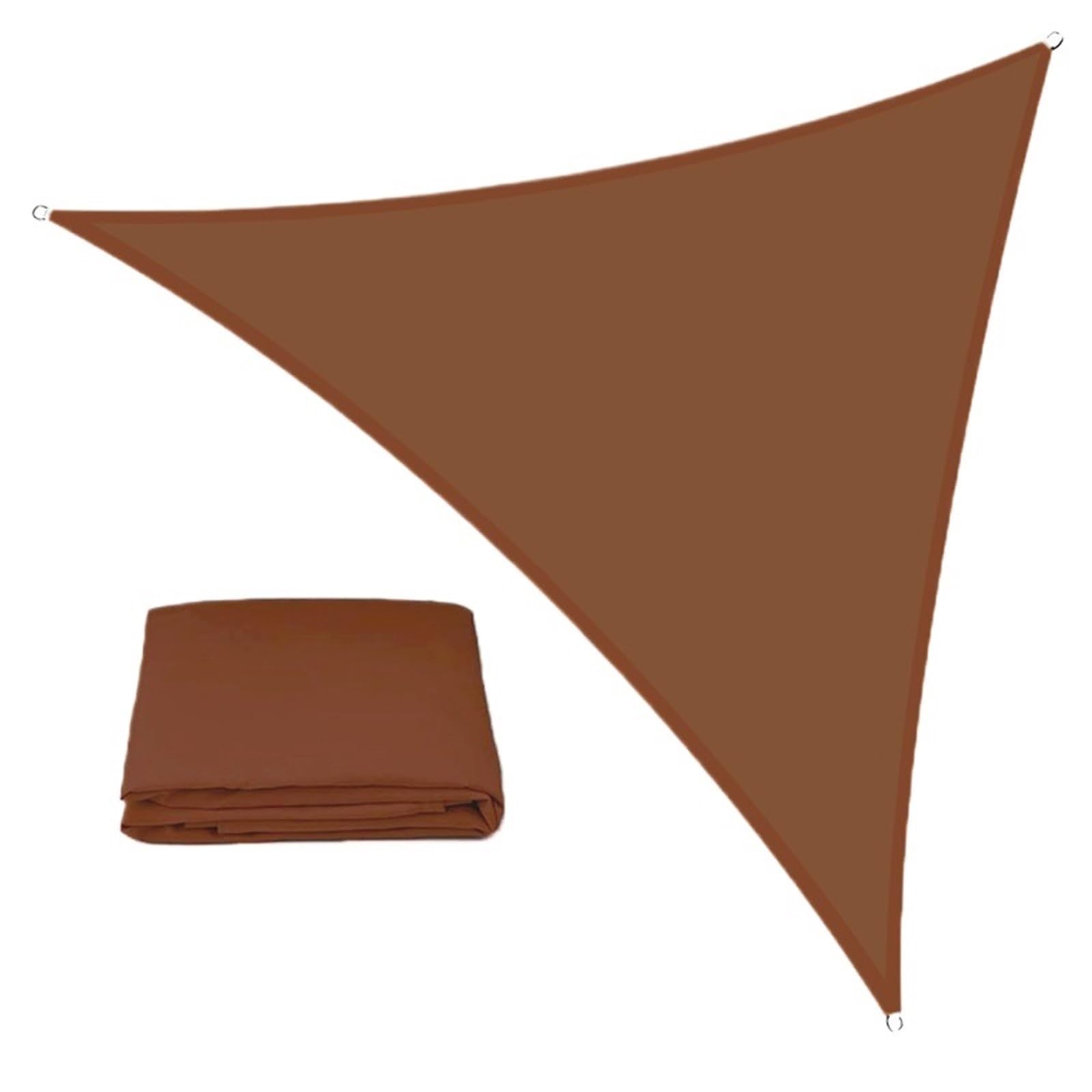 Voile D'Ombrage Triangulaire Voile d'ombrage Triangulaire Multi-Tailles, imperméable, for Jardin, terrasse, fête, Plage, Camping, Piscine(Color16,2.4x2.4x2.4m)