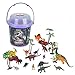 Produktbild Wild Republic 22113 Spielfiguren-Set Dinosaurier, Spieleimer, Adventure Bucket, 20 cm, 23-teilig, Multi