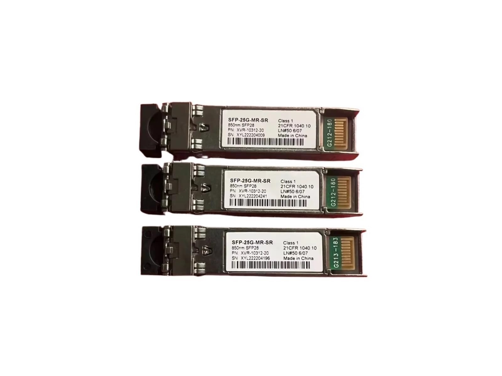 1 convertitore in fibra ottica SFP da 25 GB SFP-25G-MR-SR 850NM SFP28 XVR-10083-20 ​​XVR-10312-20 Modulo switch 25G