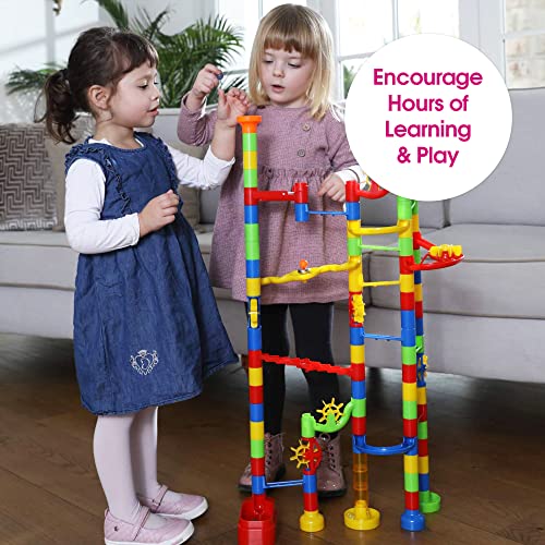 image for Edushape Marbulous Marble Run Set - Marbles for Kids, Marble Maze - Ch