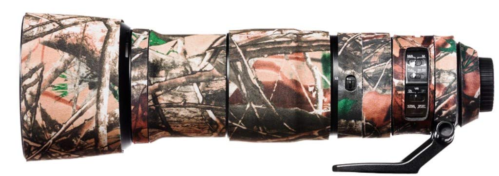 EasyCover - Lens Oak - Protezione per obiettivo - Protezione per l'obiettivo della fotocamera – compatibile per Nikon AF-S 200-500 mm f/5.6E ED VR - Foresta mimetica