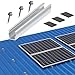 Halterungs-Set für Trapezdach & Balkon, zuverlässiges Befestigungssystem für Photovoltaik-Kraftwerke, speziell für Blechdachinstallationen (4 Set)