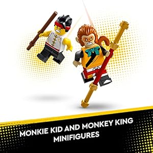 Amazon.co.jp - レゴ® モンキーキッド モンキーキッドの如意棒三変化 80030