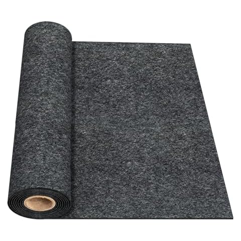 OCUhome Premium Rectangle Garage Floor Mat | Absorbent Oil Spill & Liquid Resistant | Non-Slip Waterproof Backing | Extra Large for Cars & Motorcycles 8.5 x 20 FT Cover