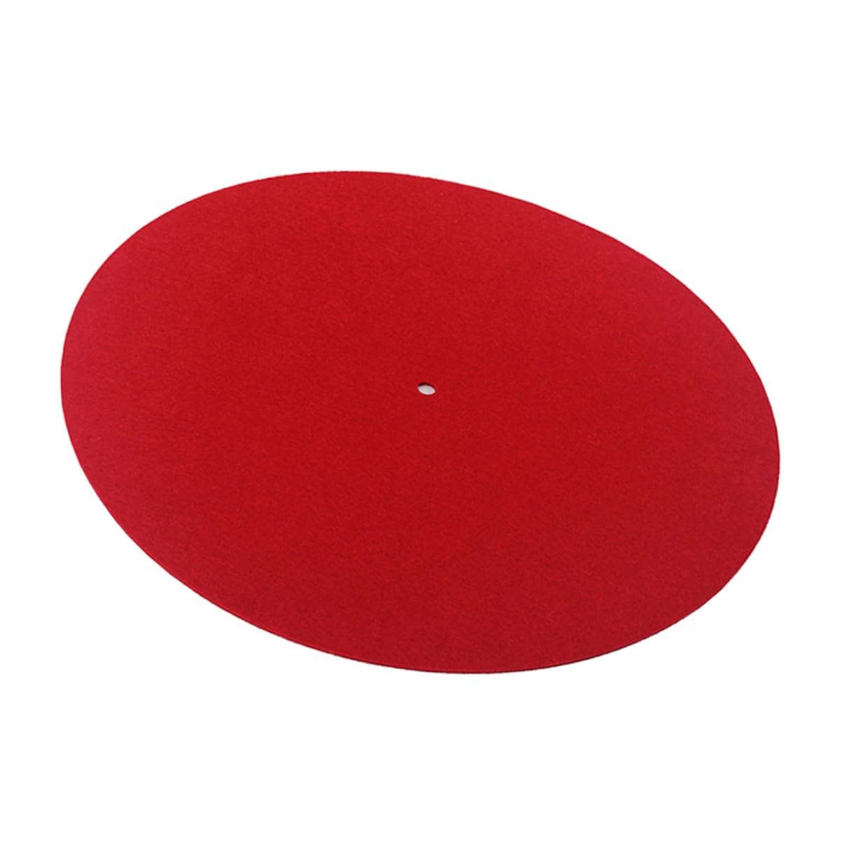 UPKOCH 3piezas Alfombrilla De Turntable De Lana Anti-estática Para Reproductores De Vinilo Reducción De Vibraciones y Compatibilidad