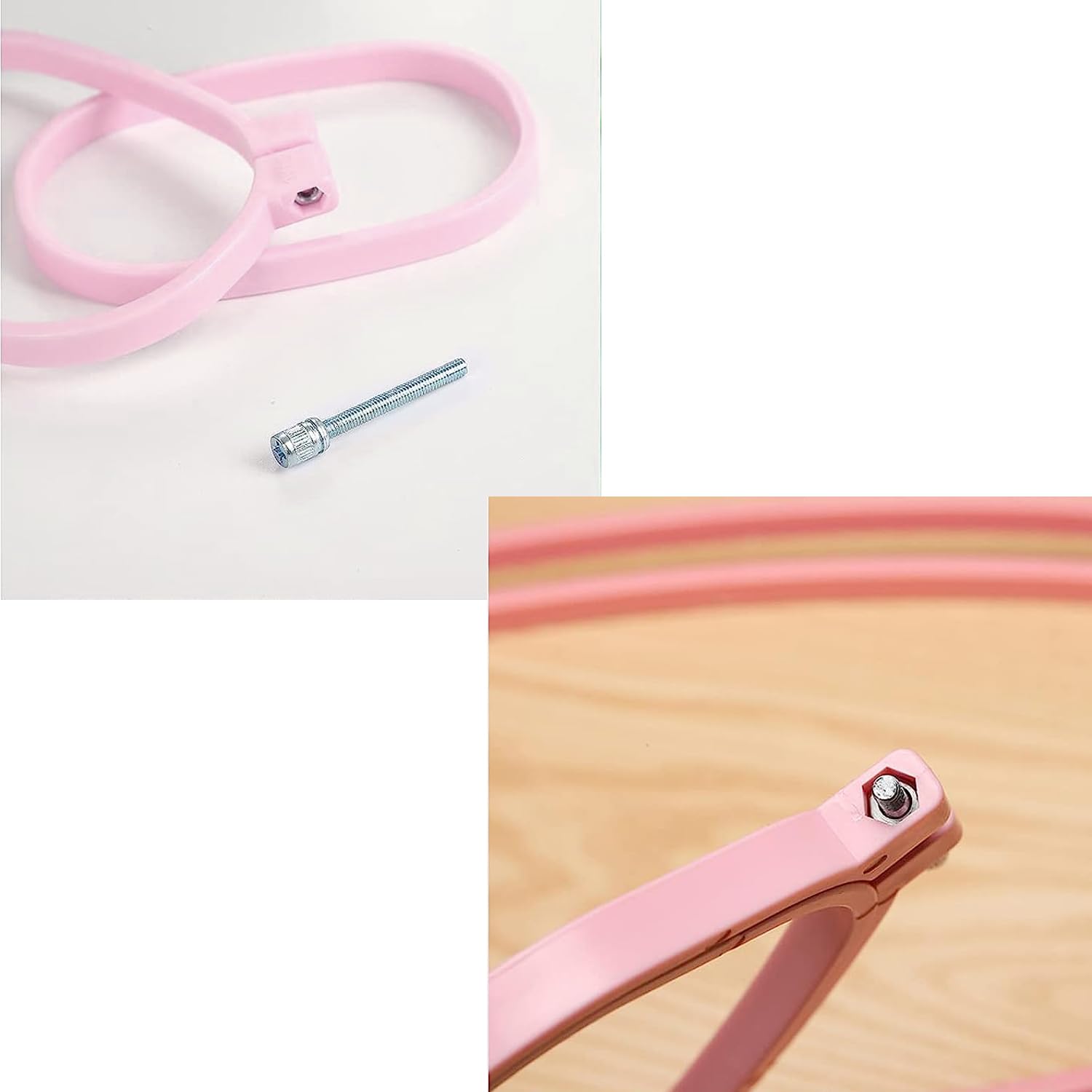 Cerceaux à Broder En Plastique - Cadre Broderie Réglable - Pour Point De Croix Et Artisanat
