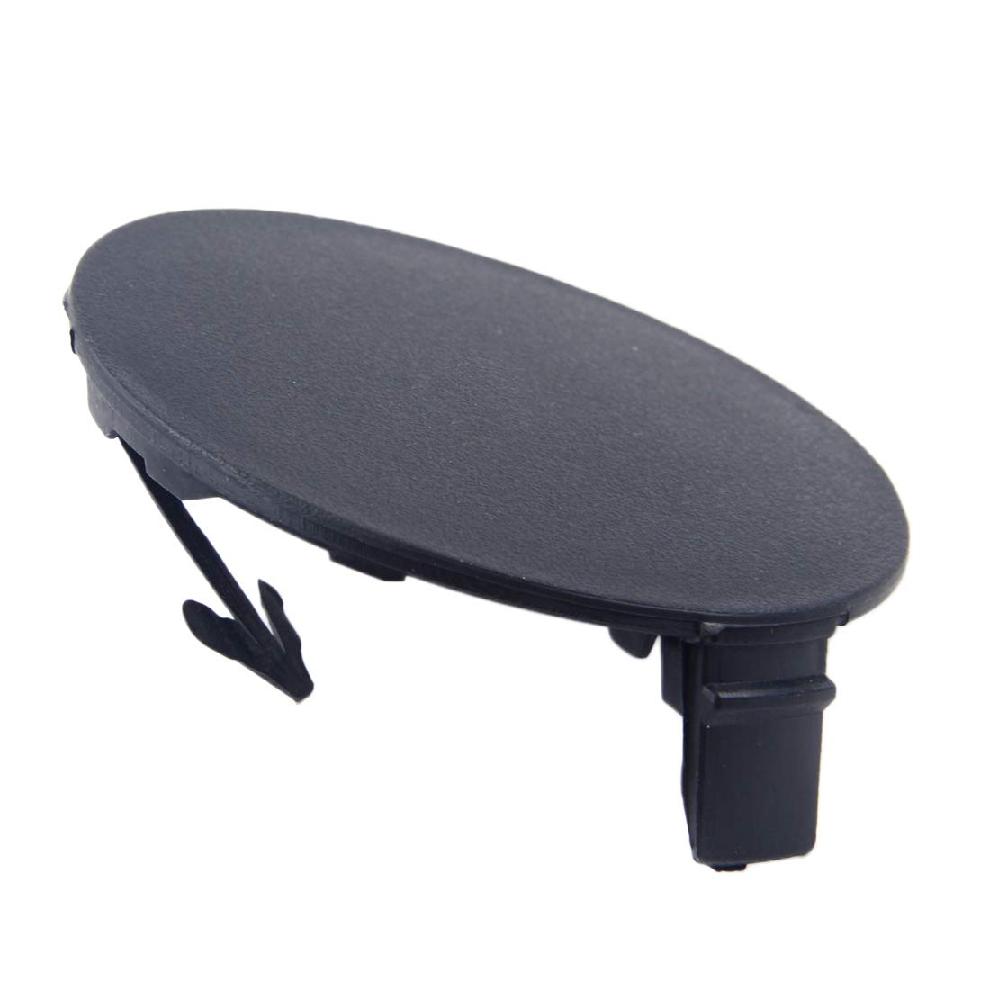 Cache Crochet De Remorquage Pour Toyota RAV4 (2013-2015) - Capuchon De Protection Rond Noir - Paire Gauche/droite
