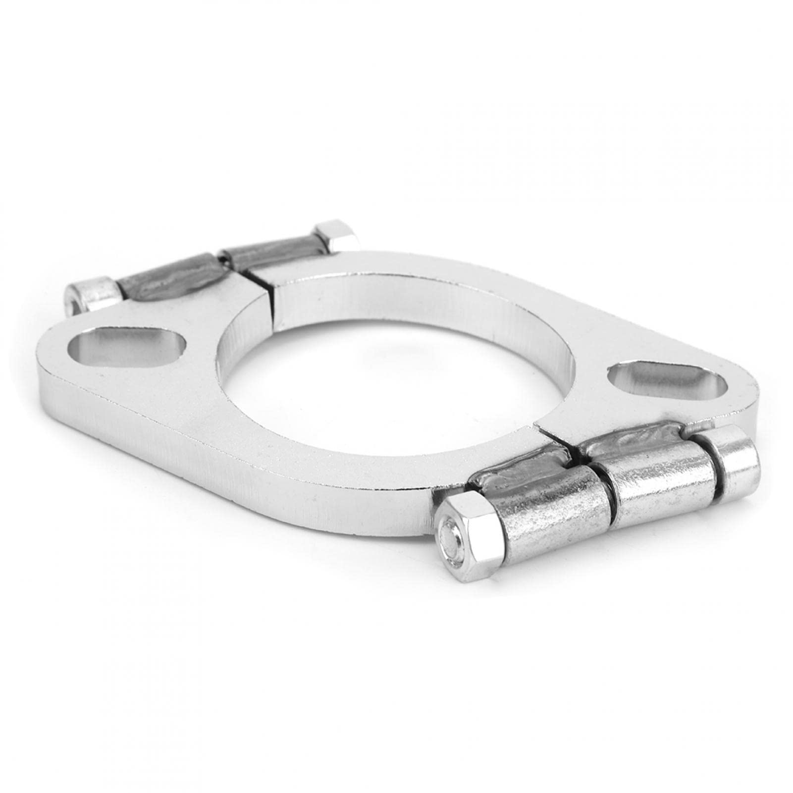 Joint Bride Échappement 2 Boulons 63 Mm – Acier Perforé Universel Pour Turbo & Downpipe 2.5 Pouces