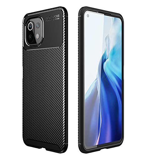 Zore Xioami ile uyumlu Mi 11 Lite Kılıf Negro Silikon Kapak Siyah