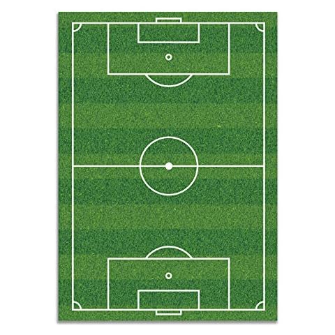 Panorama Alfombra Vinílica Campo de Fútbol 120x170 cm Cover