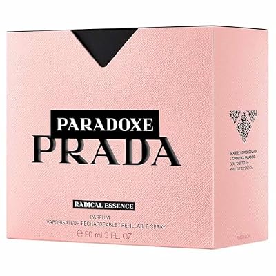 Prada Paradoxe Radical Essence Parfum Refillable Spray for Women, 3.0 Ounce
