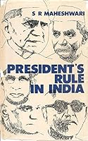 President's Rule in India B001G549XC Book Cover