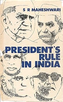 Hardcover President's Rule in India Book