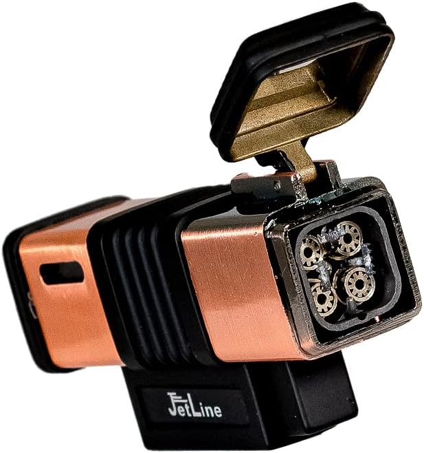 JetLine New York QUAD Flame Torch Cigar Lighter Copper