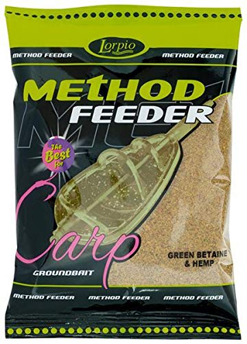 Lorpio Method Feeder - Green Betain & Hemp - 700 g Cover