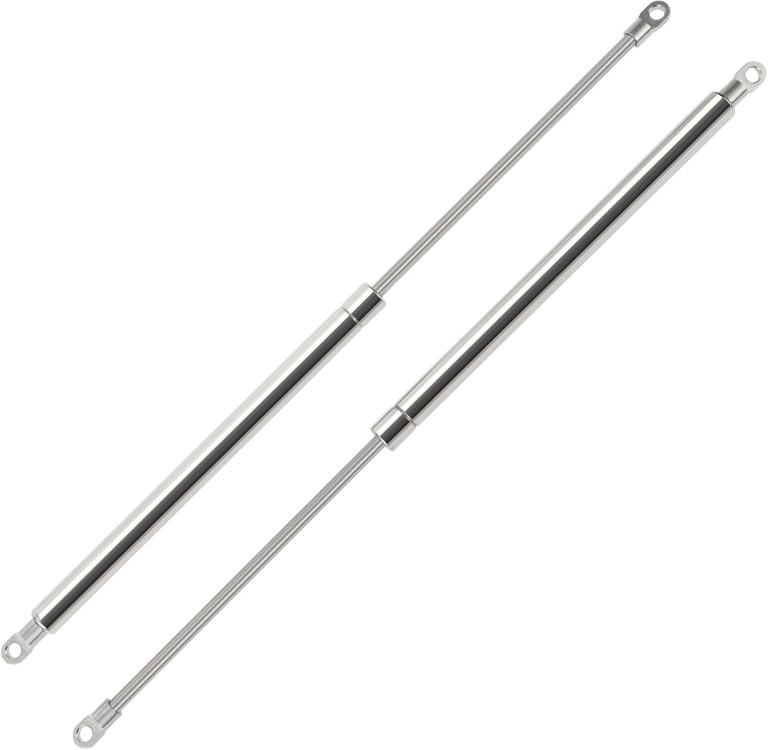 Motoforti 20inch/500mm 80lb/355N/35.5kg Stainless Steel Marine Lift Support Struts Boat Hatch Gas Springs 2 Pcs