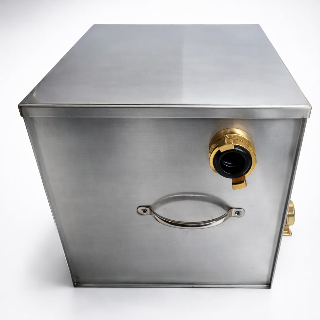 Profi Abwasserbox/Pumpenkiste aus Edelstahl Gastronomie Veranstaltungen