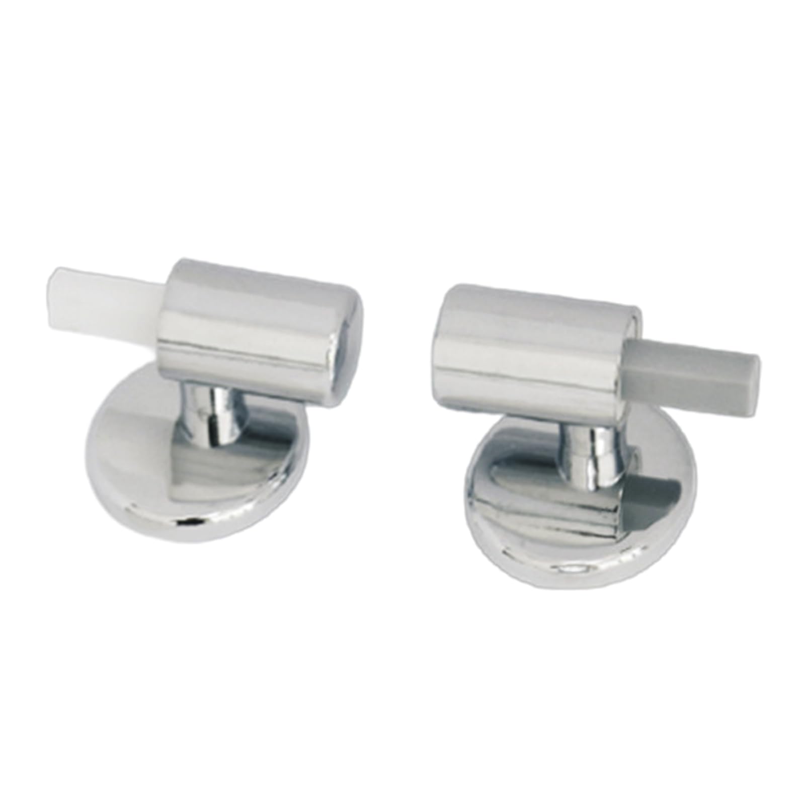 Toilet Hinge Accessory with Gentle Close Mechanism - Hassle-free Assembly - Slow Close Hinges - Long Lasting Use