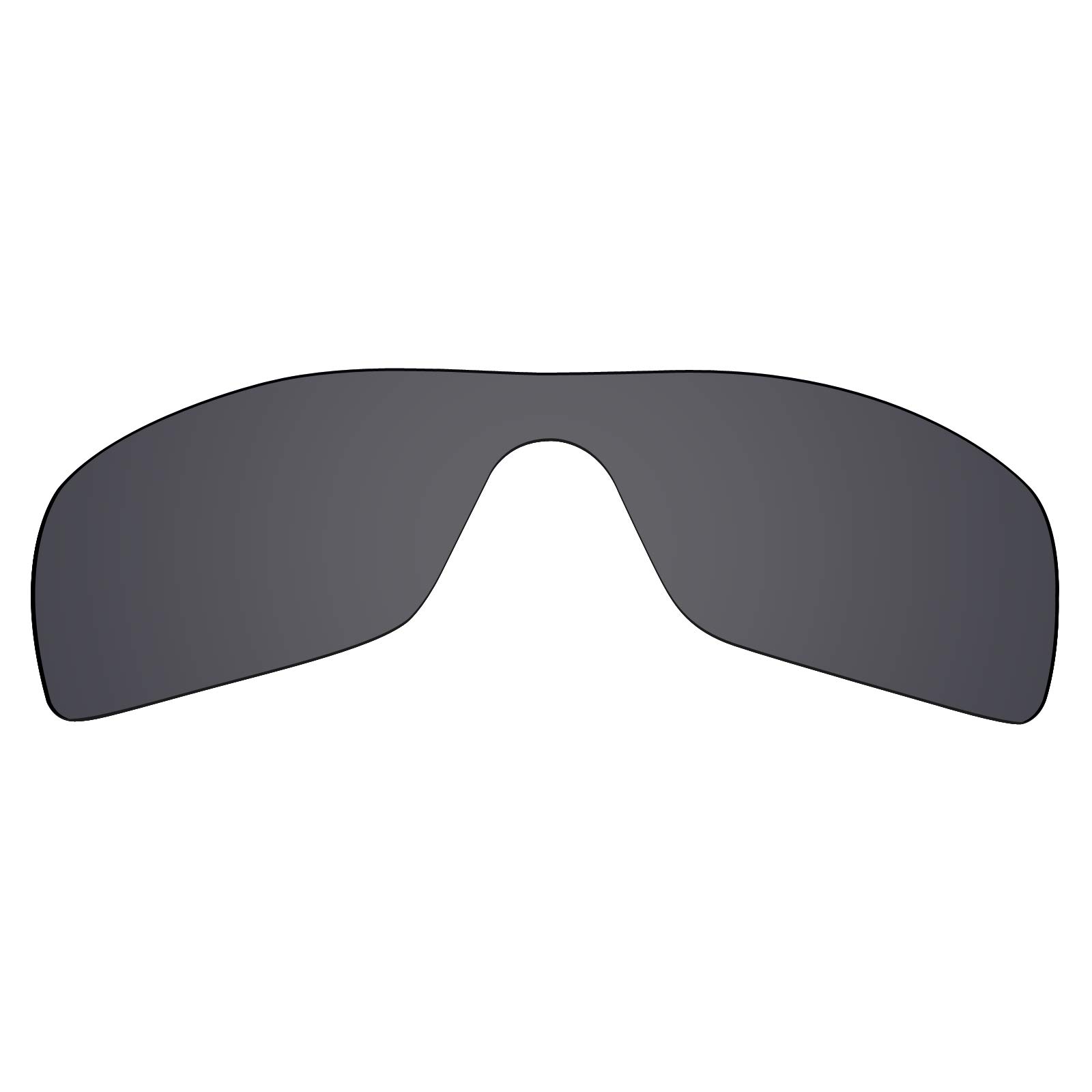 Mryok Men's Polarized - Stealth Black Polarized Replacet Lenses For Oakley Batwolf Oo9101-27Mm - Stealth Black