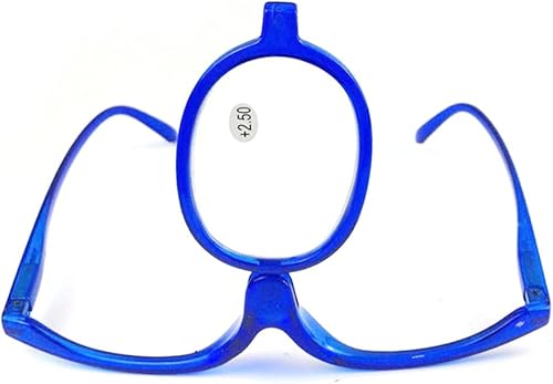 Miniatura 3 de Readers Magnifying Makeup Glasses Eye Make Up Spectacles Flip Down Lens Folding CosmeticReading Glass Eyeglasses