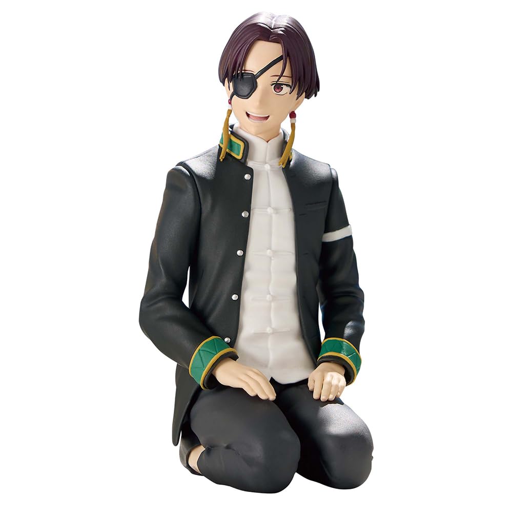 Anjinguang Suo Hayato Figure Haruka Anime Action Figure Anime Kneeling Pose Figurine Collectible PVC Cartoon Model Statue 11cm Desktop Room Decoration Ornament Gift