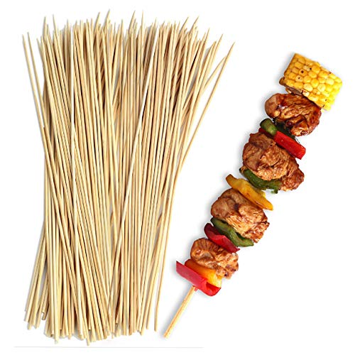 Set di 200 spiedini per fingerfood cocktail in legno, stuzzicadenti a forma di cuore, per piccoli snack e cocktail